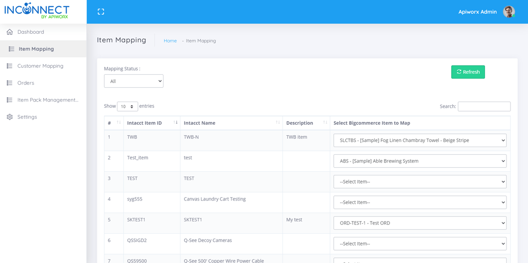 Sage Intacct and BigCommerce Integration