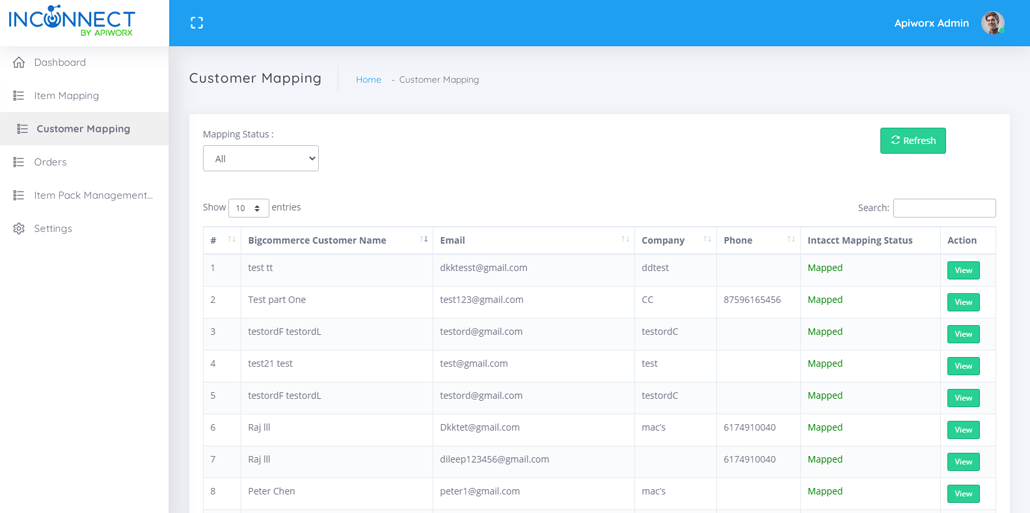 Sage Intacct and BigCommerce Integration